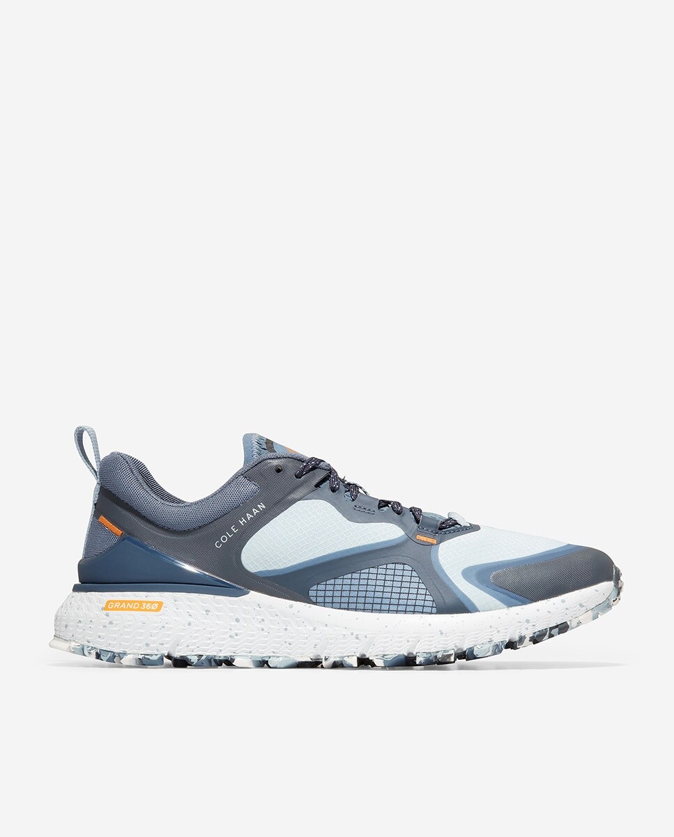 

Мужские дышащие кроссовки с кружевной застежкой. Cole Haan, синий