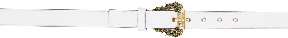 

Белый ремень Versace Jeans Couture Couture