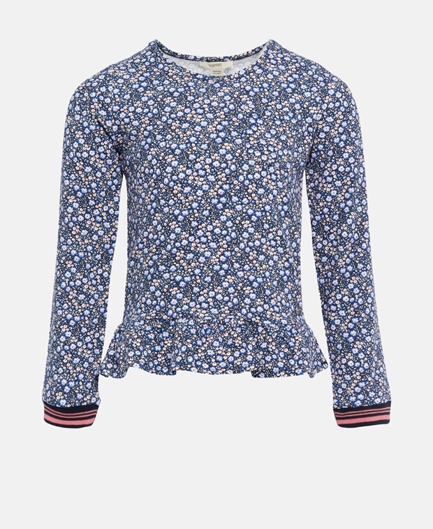 

Топ с длинными рукавами Esprit, темно-синий