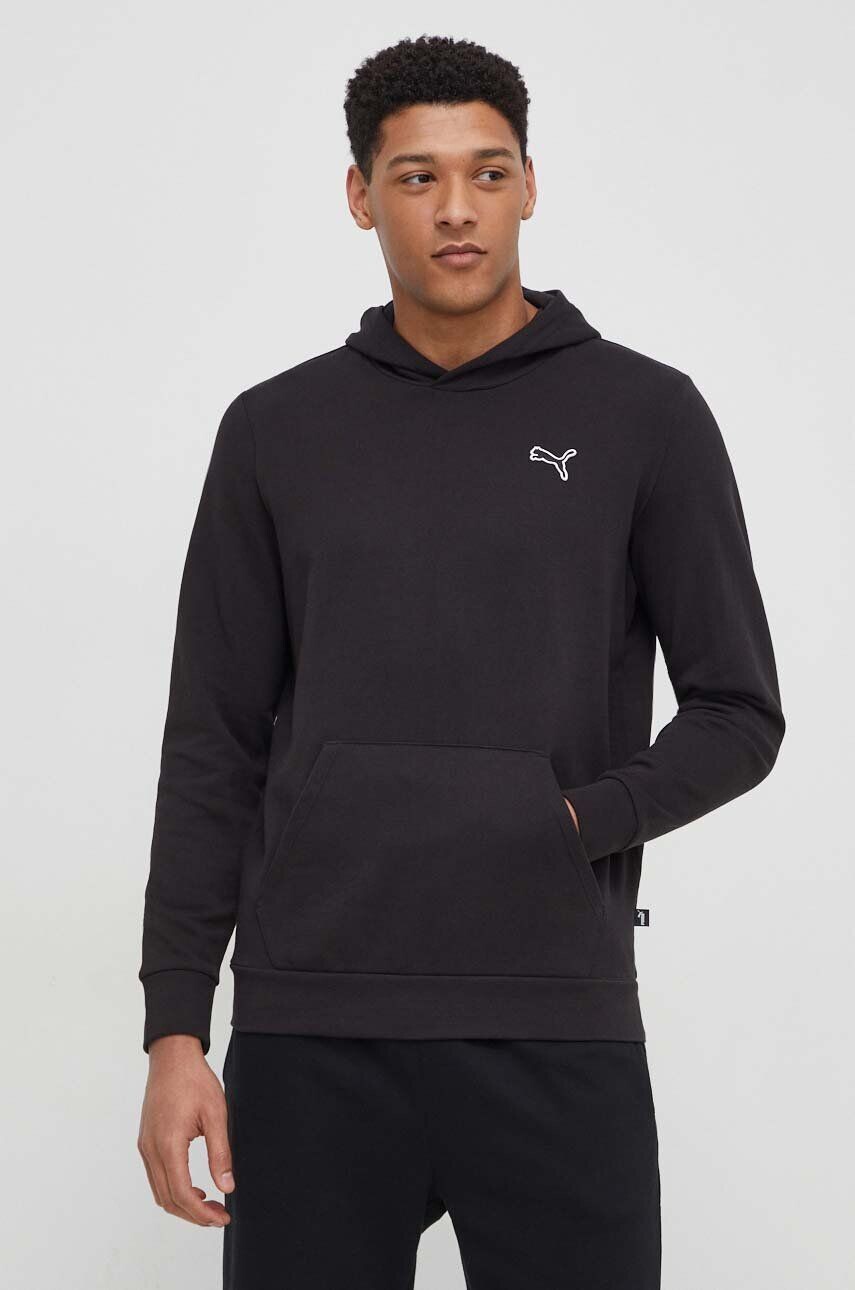 

Хлопковая толстовка Puma BETTER ESSENTIALS, черный