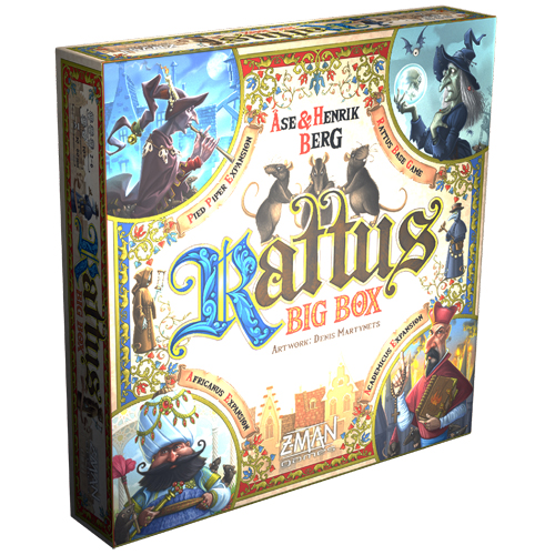 Настольная игра Rattus Big Box настольная игра каркассон big box арт 915290 шоколад кэт 12 для геймера 60г набор