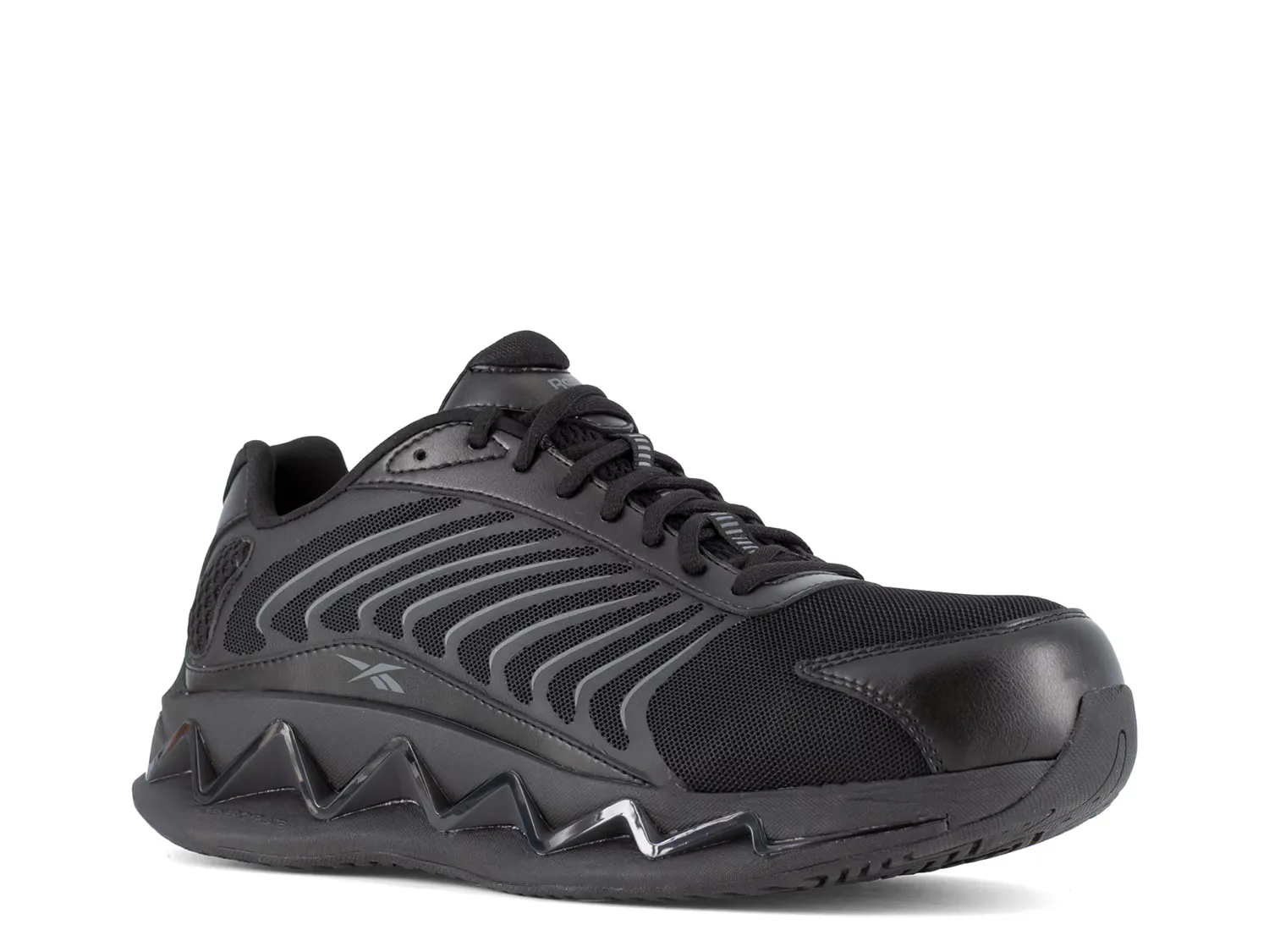 

Кроссовки Zig Elusion Heritage Composite Toe Work Sneaker Reebok Work, черный