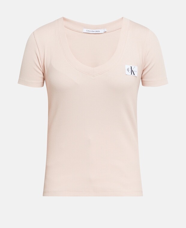 

Вязаный топ Calvin Klein Jeans, абрикос