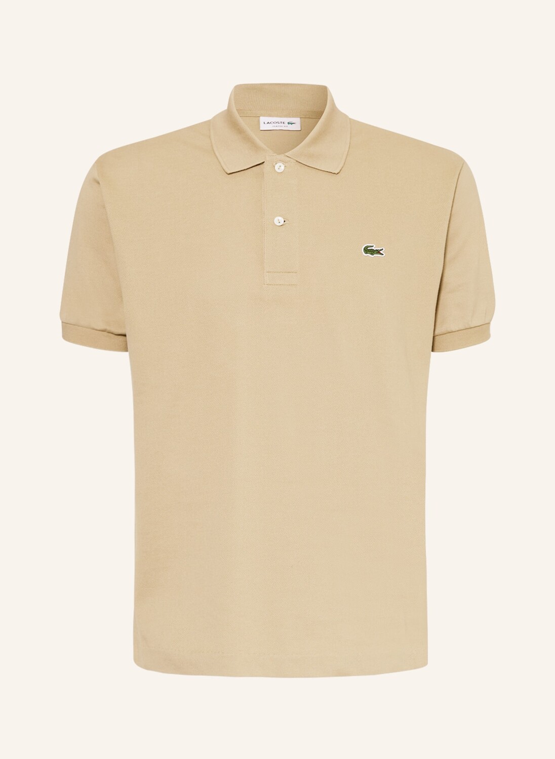 

Рубашка поло LACOSTE Piqué Classic Fit, хаки