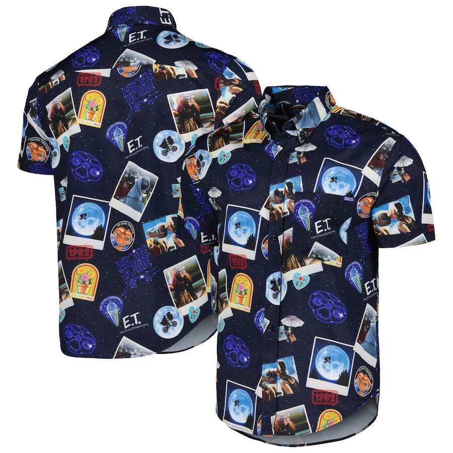 

Рубашка RSVLTS E.T. The Extra-Terrestrial, нави