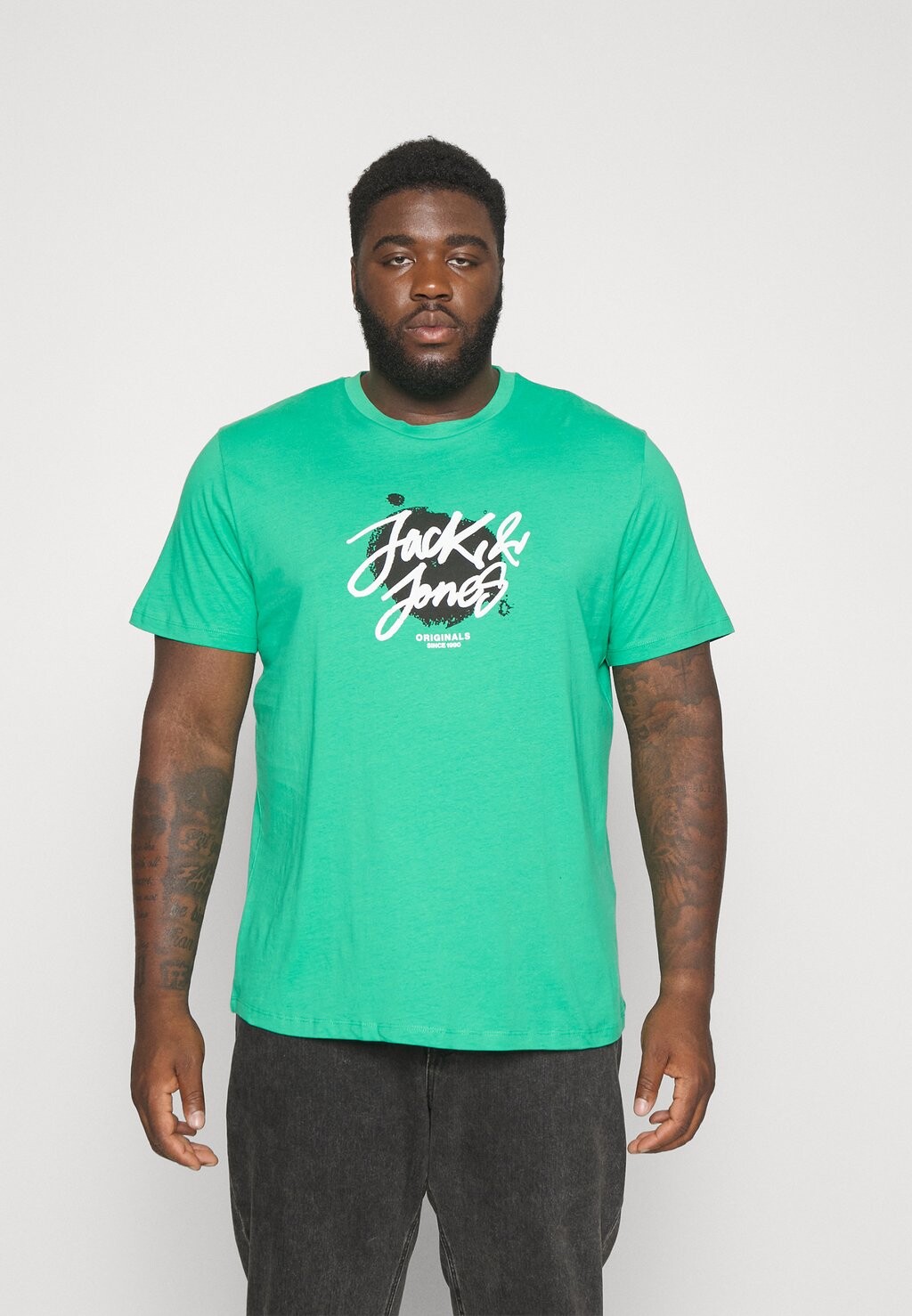 

Футболка с принтом Jack & Jones, зеленый