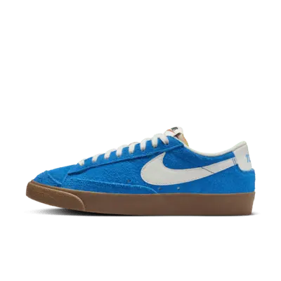 

Кроссовки Nike Blazer Low '77 Vintage, цвет Photo Blue/Gum Medium Brown/Black/Sail