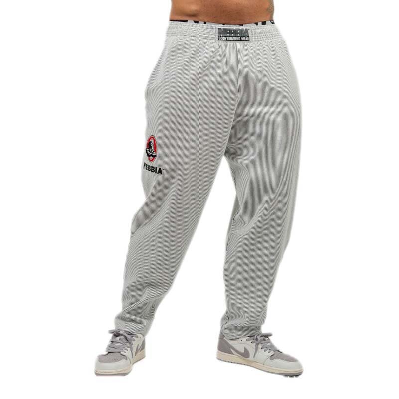 

Брюки Nebbia Oversized Signature Tracksuit, серый