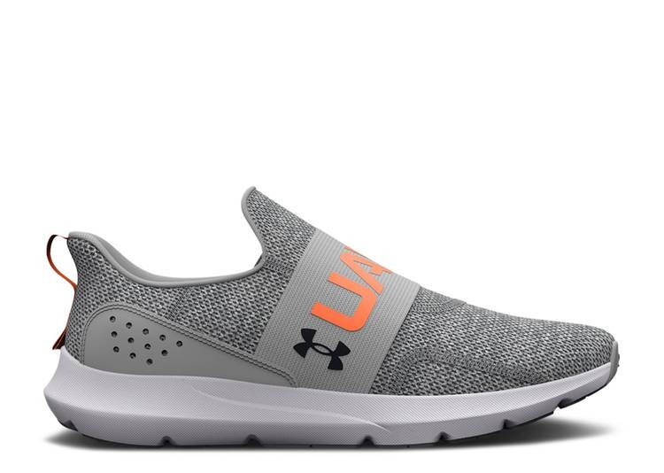 

Кроссовки Under Armour SURGE 3 SLIP 'MOD GREY ORANGE BLAST', серый