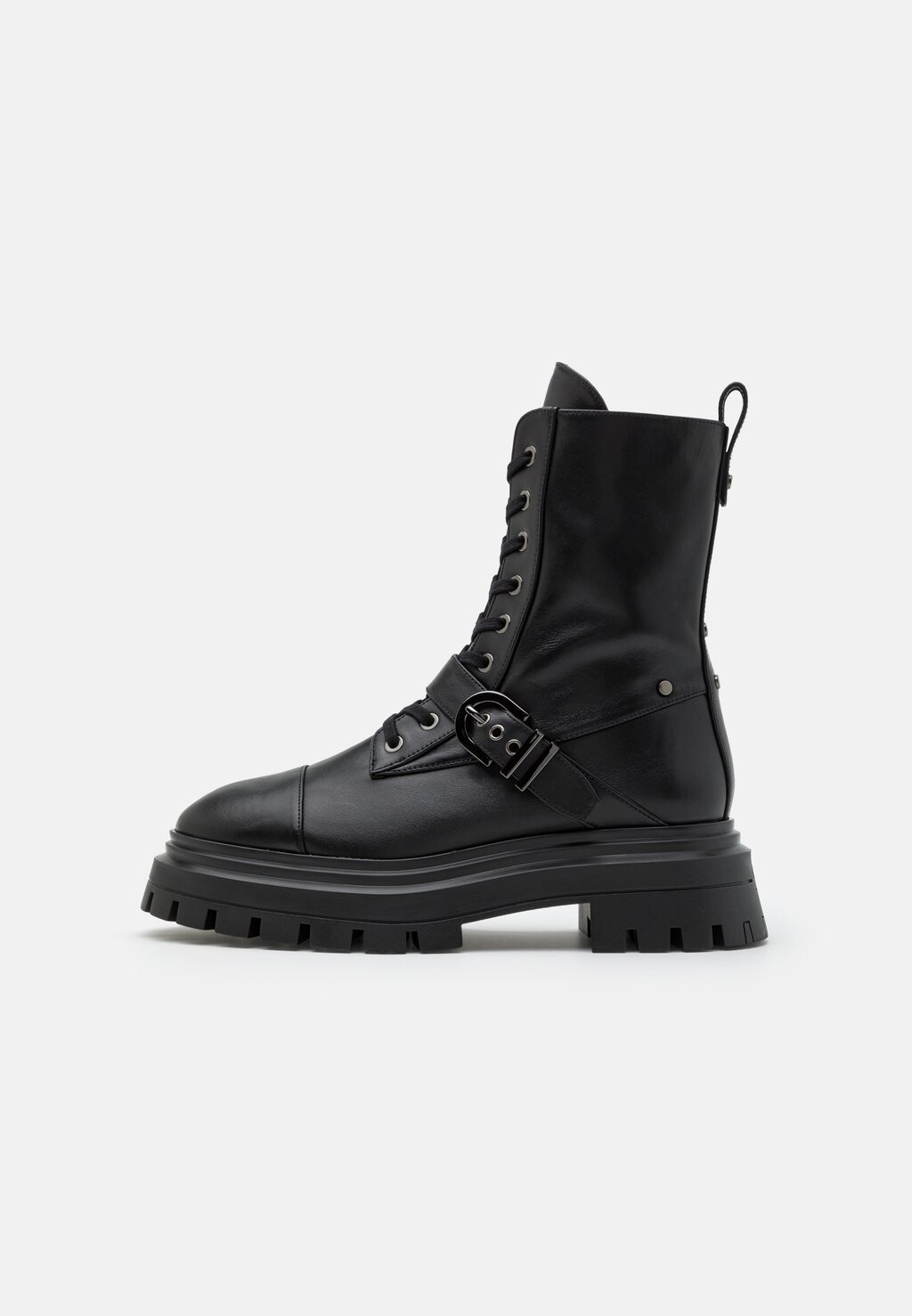 

Ботильоны на шнуровке Maverick Bedford Bootie Stuart Weitzman, черный