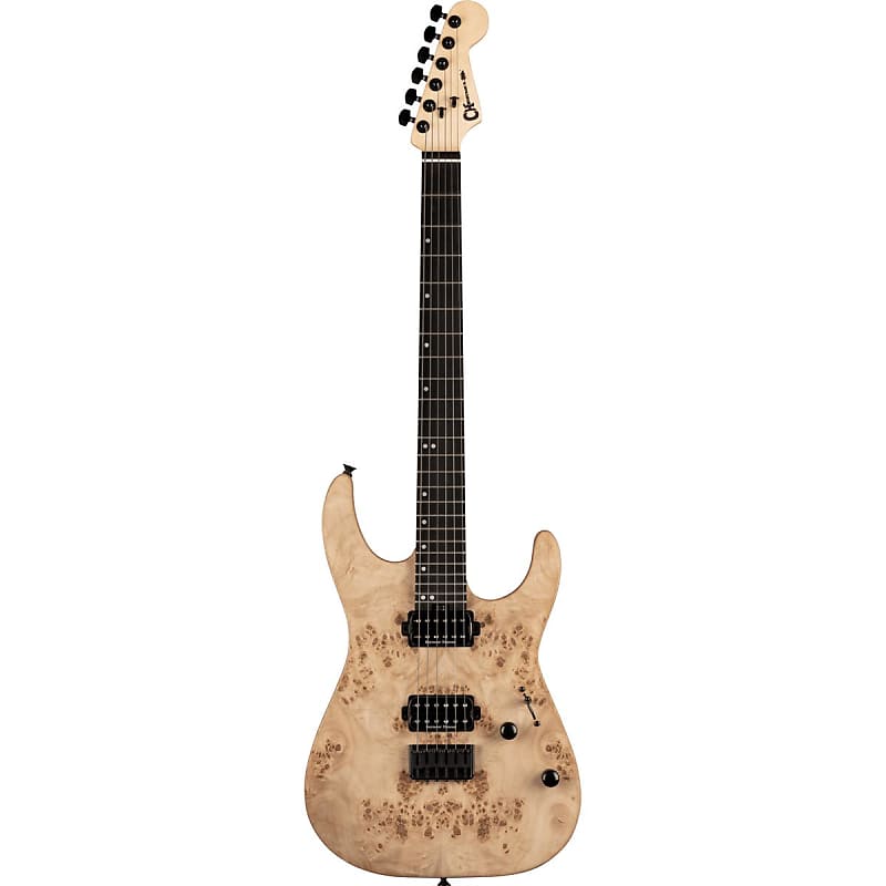 Электрогитара Charvel Pro-Mod DK24 Mahogany Poplar Burl Electric Guitar, Desert Sand