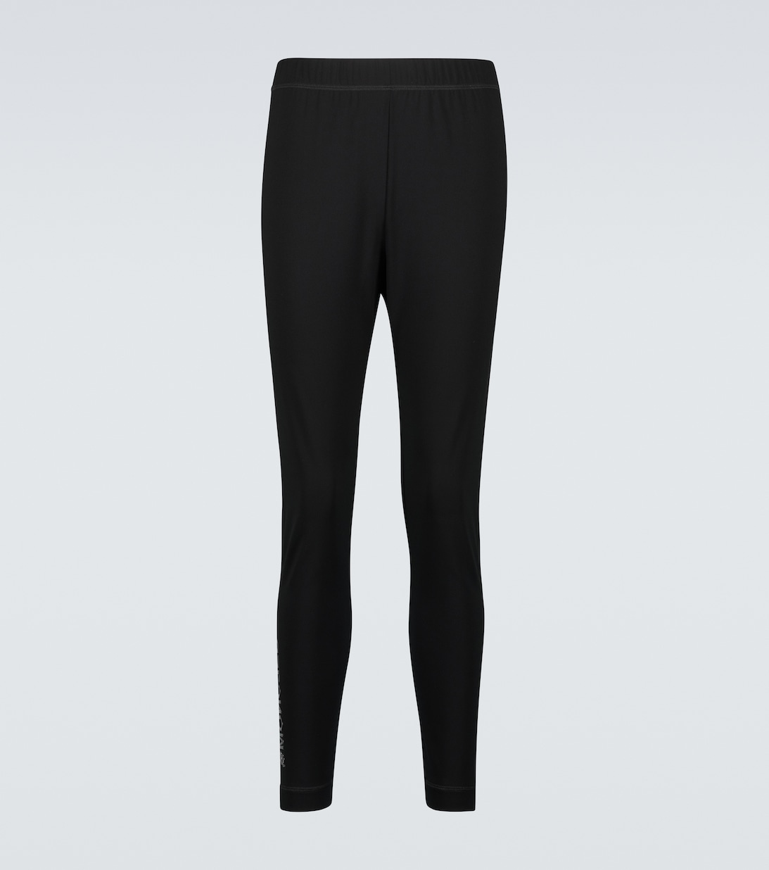 Спортивные штаны из джерси Moncler Grenoble, черный худи на молнии из технического джерси moncler grenoble черный