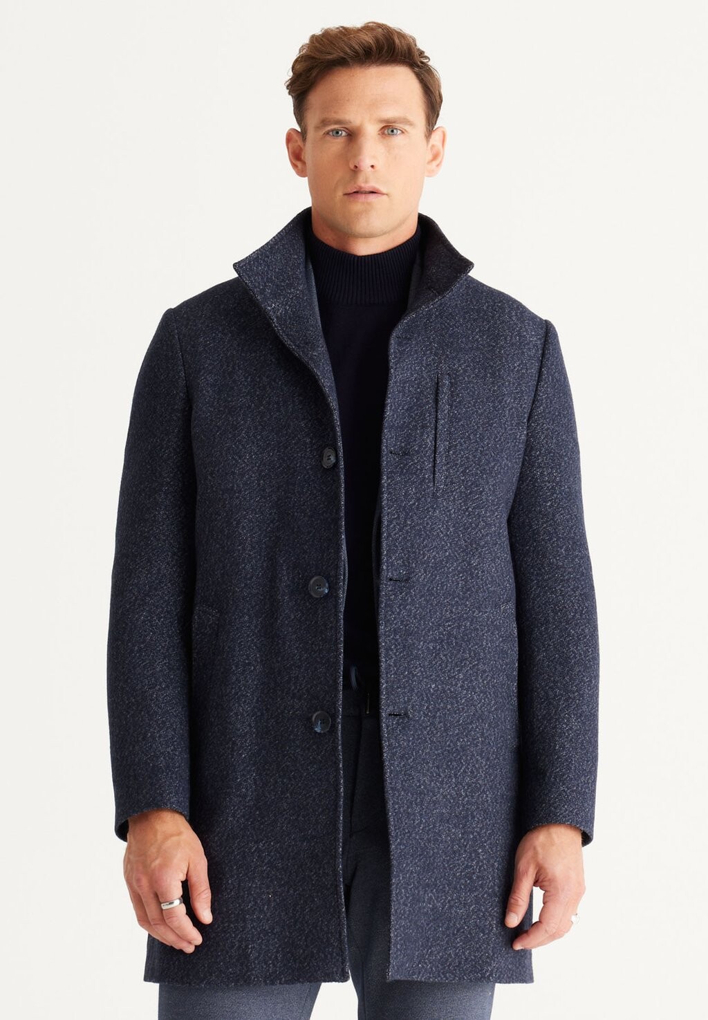 

Короткое пальто Standard Fit AC&CO / ALTINYILDIZ CLASSICS