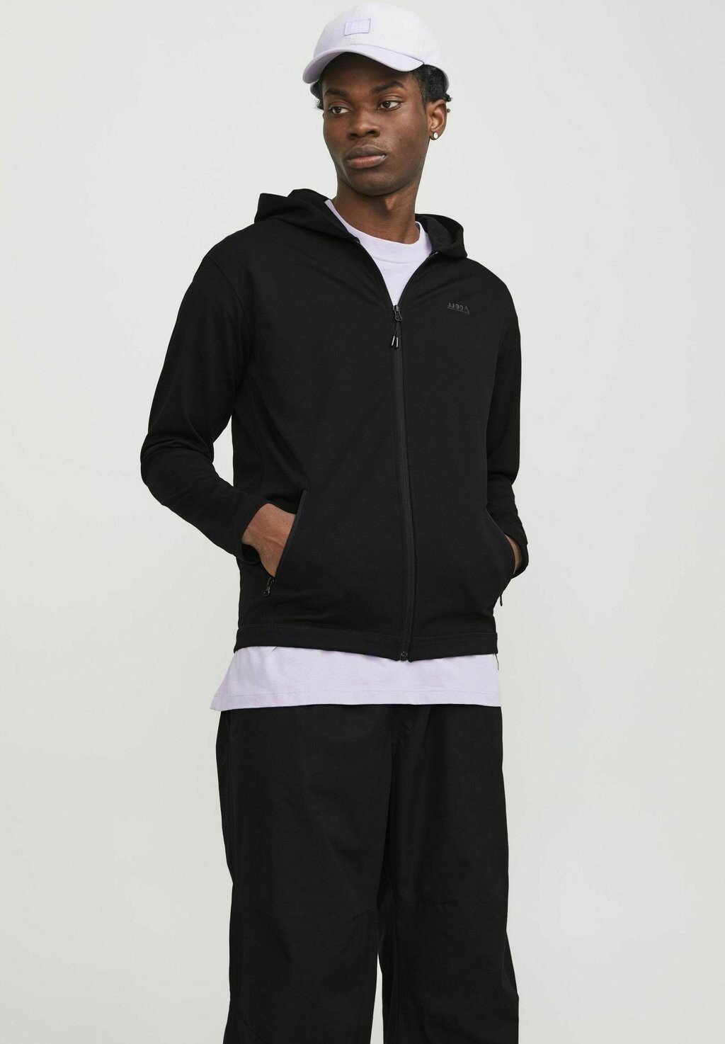 

Толстовка на молнии Jack & Jones, черный