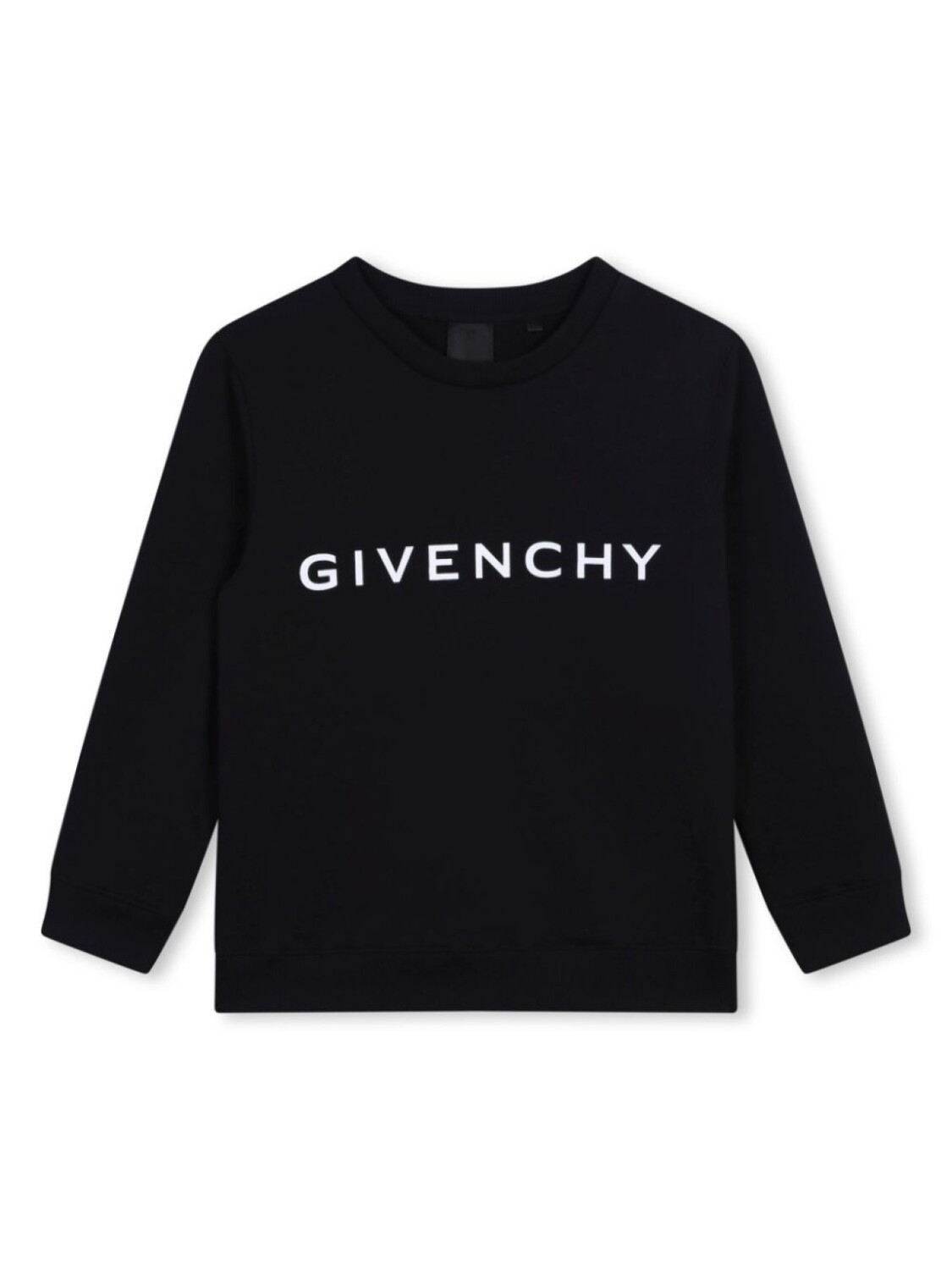 

Givenchy Kids лонгслив с логотипом, черный