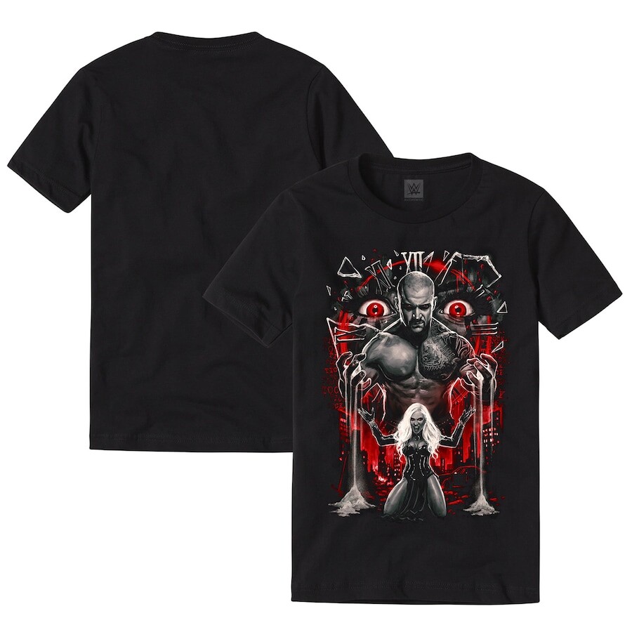 

Футболка с коротким рукавом WWE Authentic Karrion Kross, черный