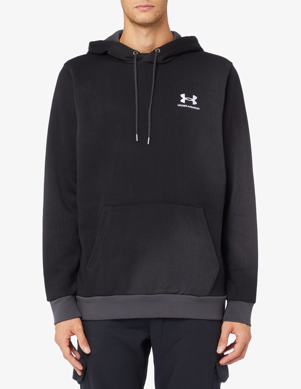 

Толстовка из флиса с логотипом Under Armour, черный