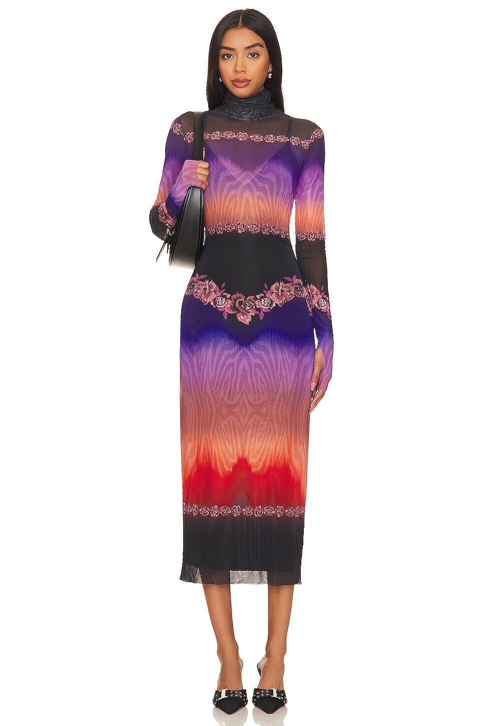 

Платье AFRM Shailene, цвет Dark Floral Placement