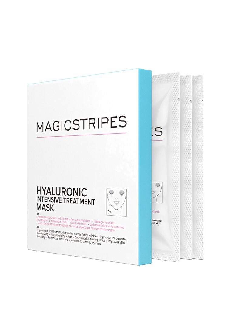 

Маска для лица Hyaluronic Treatment Mask 3 Pack Magicstripes, цвет neutral