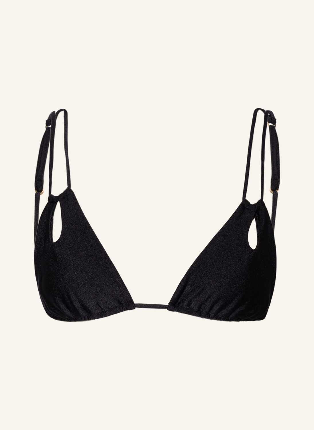 

Топ бикини JANTHEE Berlin Bralette MIKA mit Cut-outs, черный