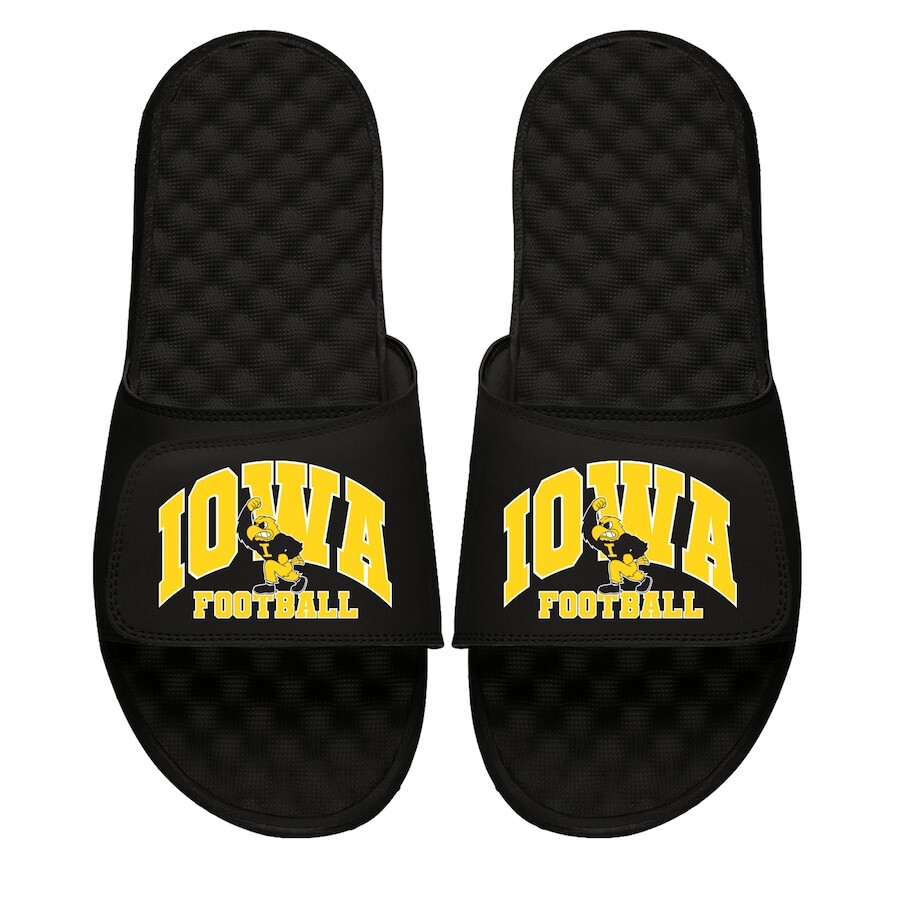 

Шлепанцы ISlide Iowa Hawkeyes, черный