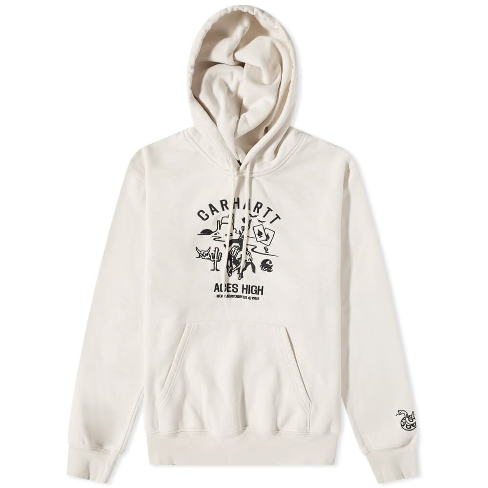 

Свитшот Carhartt WIP Souvenir Valley с капюшоном, черный