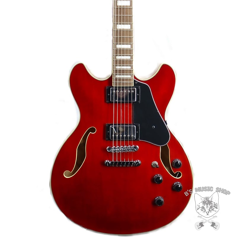Электрогитара Ibanez Artcore AS73 Electric Guitar - Transparent Cherry Red