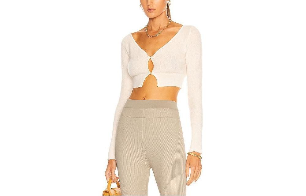 

Свитер женский Off White Jacquemus, кремовый