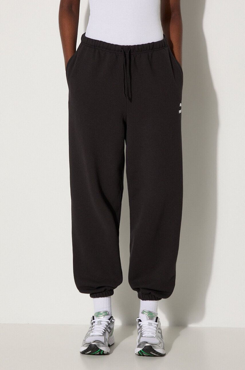 

Хлопковые спортивные штаны Puma Better Classics Sweatpants, черный