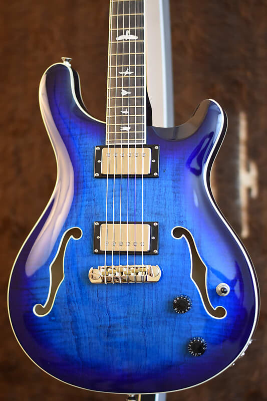 

Электрогитара PRS SE Hollowbody II - Faded Blue Burst