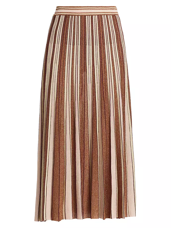 

Юбка Luminosity в полоску с люрексом Zimmermann, мультиколор