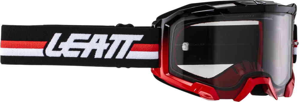 Очки для мотокросса Velocity 4.5 Stripes 2024 Leatt, черный/белый/красный очки для мотокросса ветрозащитные противоударные защитные очки для езды на открытом воздухе спортивное снаряжение