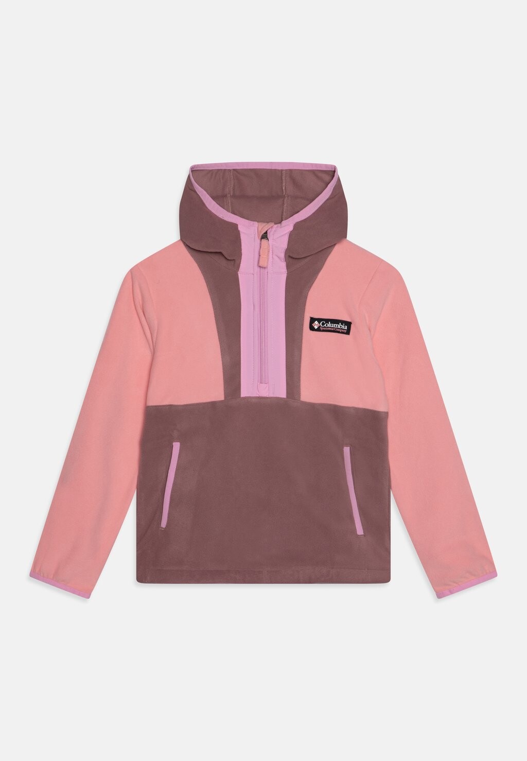 

Толстовка BACK BOWL LITE HALF ZIP HOODIE UNISEX Columbia, цвет salmon rose