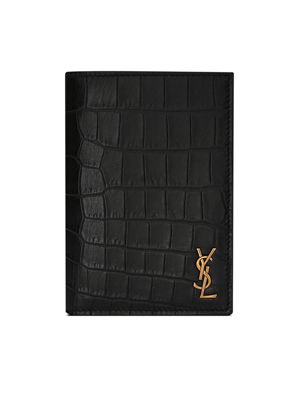 

Кошелек Tiny Cassandre для кредитных карт Saint Laurent, черный