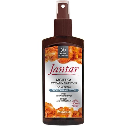 Jantar Mist Спрей-кондиционер с экстрактом янтаря для сухих ломких волос 200мл, Farmona