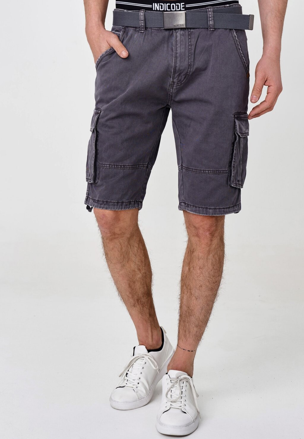 

Шорты BLIXT INDICODE JEANS, цвет iron