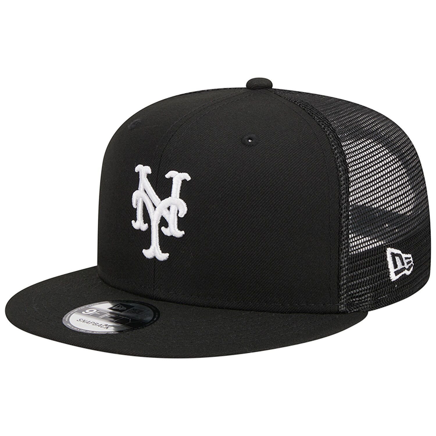 

Мужская черная кепка New Era New York Mets Trucker 9FIFTY Snapback