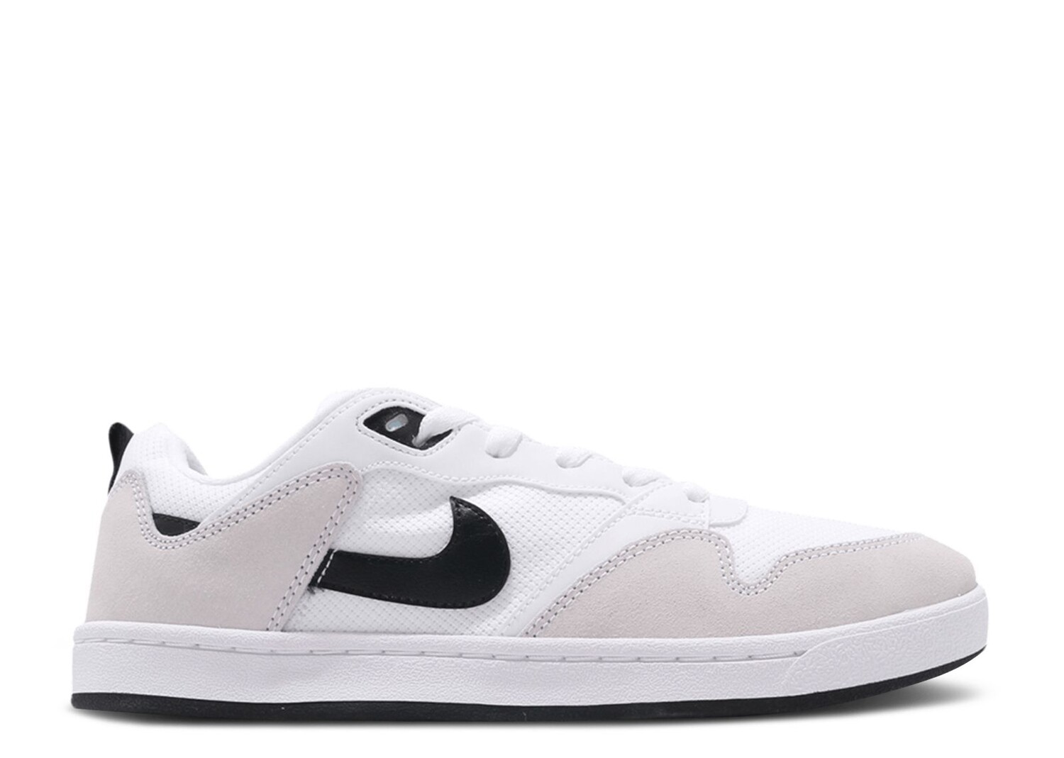 

Кроссовки Nike Alleyoop Sb 'White Black', белый
