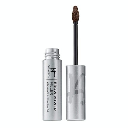 

Brow Power Filler Универсальный темно-серый цветной гель для придания объема бровям с тонирующим эффектом, 0,14 жидких унций — водостойкая формула, держится до 16 часов, It Cosmetics