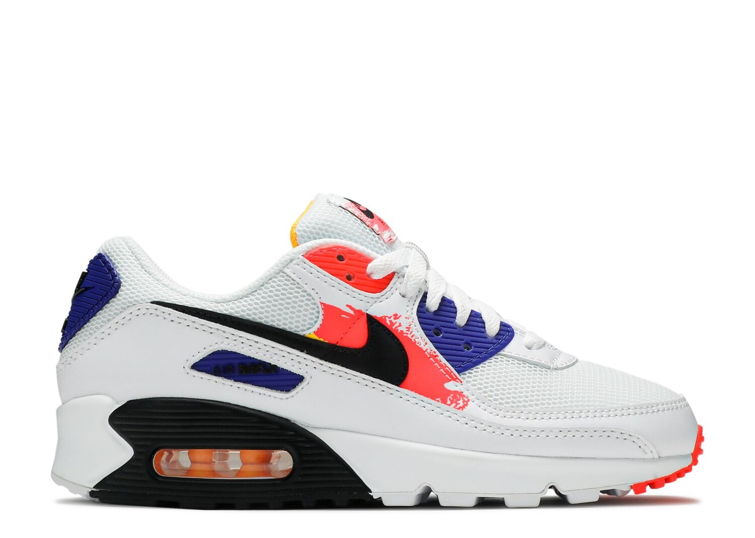 

Кроссовки Nike Wmns Air Max 90 'Brushstroke', белый