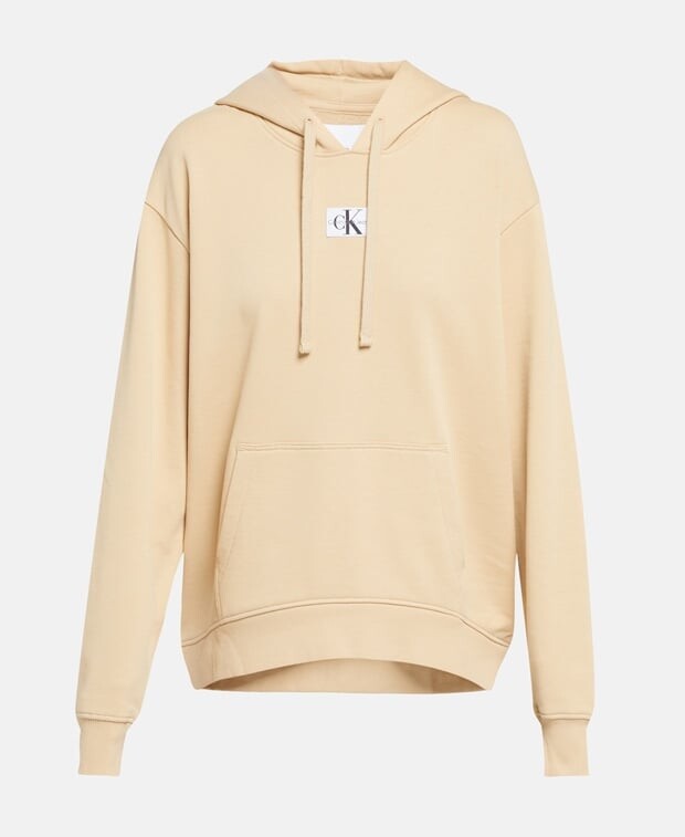 

Толстовка с капюшоном Calvin Klein, песочный