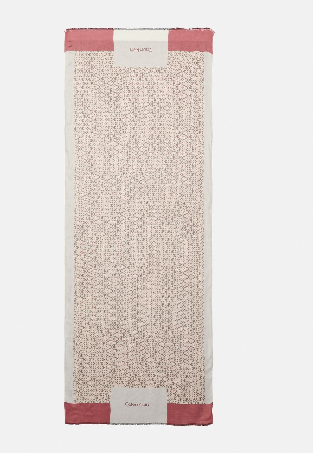 

Шарф GEO MINIMAL LOGO SHAWL Calvin Klein, цвет ash rose
