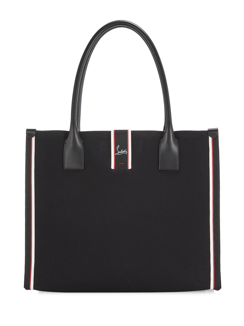 

Большая Холщовая Сумка Nastroloubi Christian Louboutin, черный