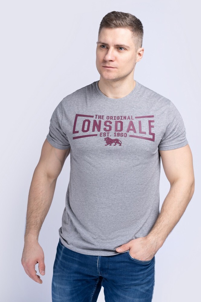 

Футболка Lonsdale Nybster, серый