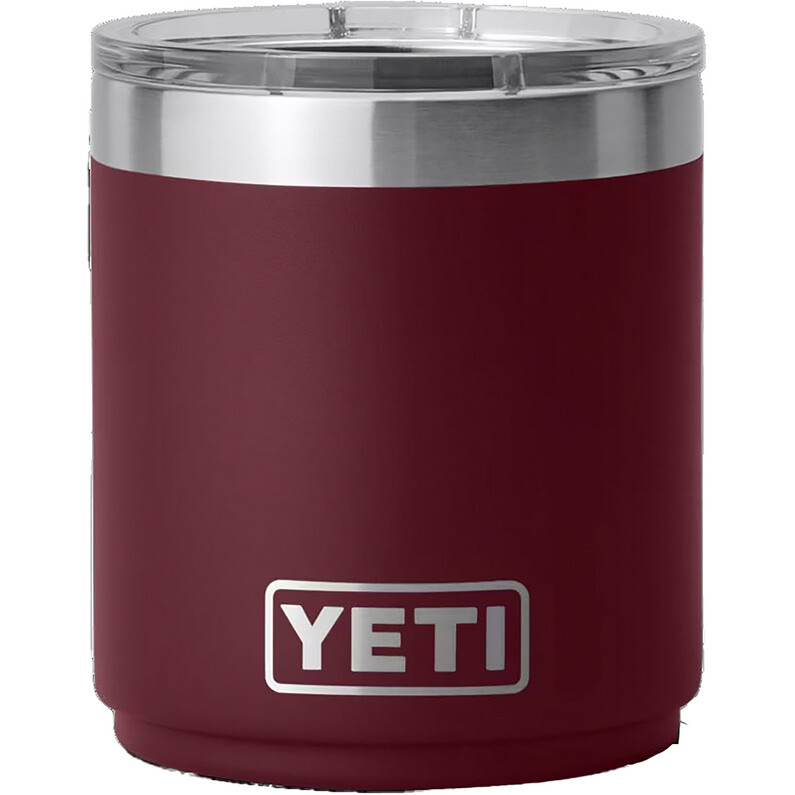 

Изолированная кружка Rambler 10 унций 20 Lowball Yeti Coolers, красный