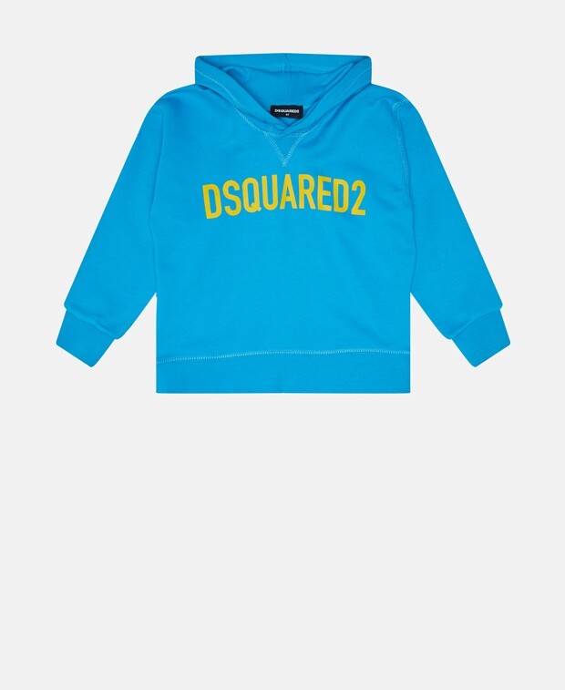 

Худи с капюшоном Dsquared2, синий