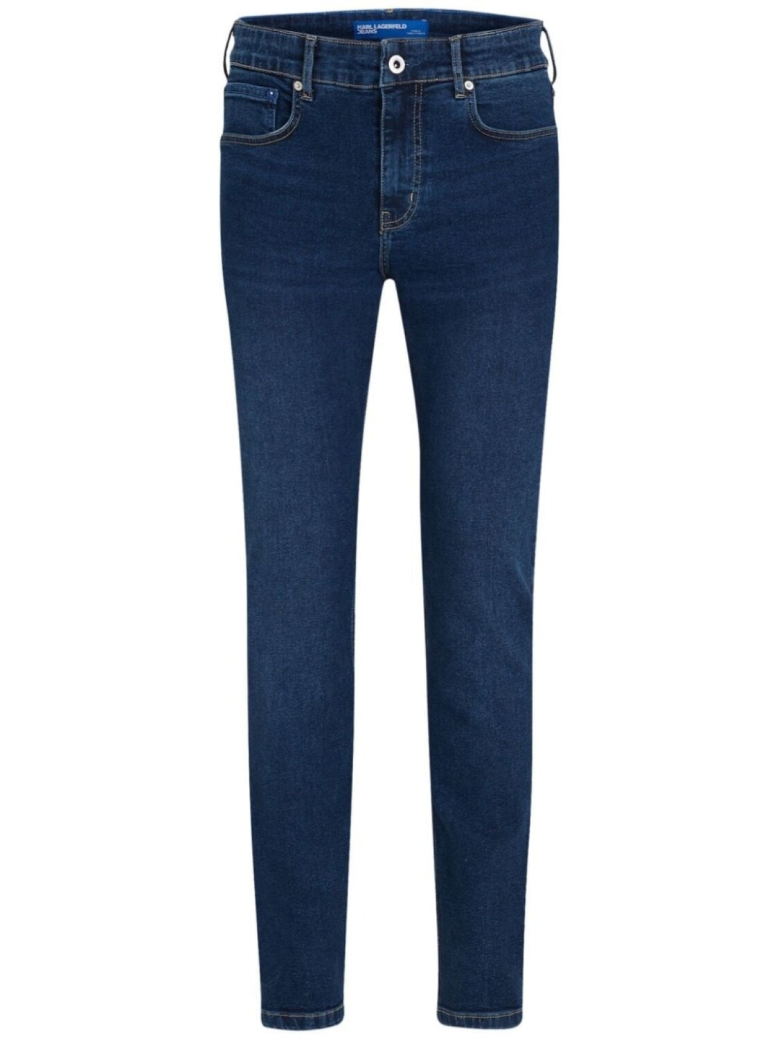 

Karl Lagerfeld Jeans узкие джинсы средней посадки, синий