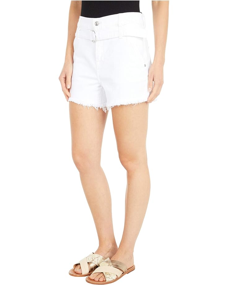 Шорты 7 For All Mankind Paper Bag Shorts in Optic White, цвет Optic White