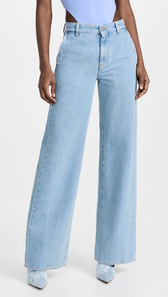

Джинсы MM6 Maison Margiela 5 Pockets, синий