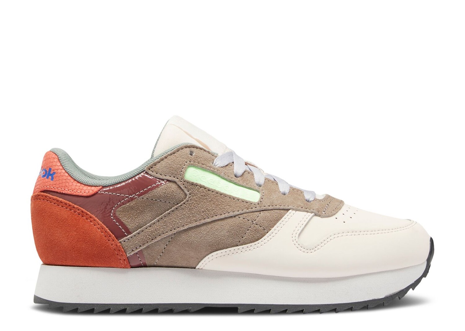 

Кроссовки Reebok Wmns Classic Leather Ripple 'Ceramic Pink Multi', розовый